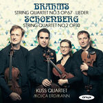 Mojca Erdmann Brahms: String Quartet No. 3, Lieder & Schoenberg: String Quartet No. 2