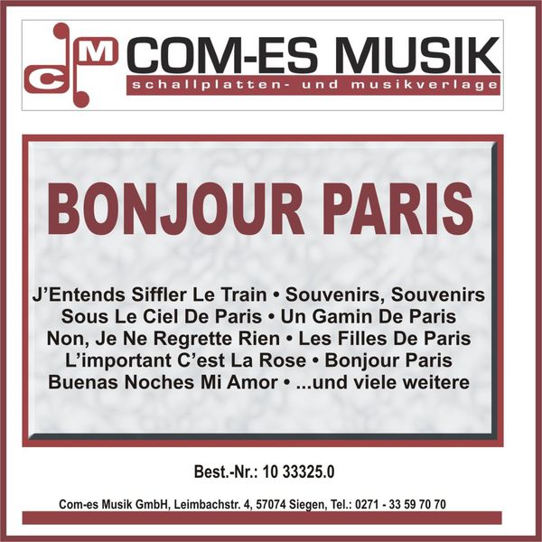 Various - Bonjour Les Hits! Various - Bonjour Les Hits!