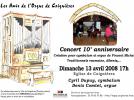 L’orgue de Coignières fête ses 10 ans