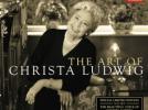 Christa LUDWIG : « The Art of Christa Ludwig » : Lieder de BRAHMS, MAHLER, SCHUMANN, REGER, SCHUBERT, WOLF, R. STRAUSS. Airs et mélodies de RAVEL, SAINT-SAËNS, RACHMANINOV, ROSSINI, WAGNER, MOZART, HAENDEL, BACH...