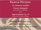 Francis POULENC, Les Animaux modèles. Concert champêtre pour piano et orchestre