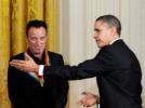 Quand le Président reçoit le Boss…