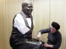 Oscar Peterson statufié