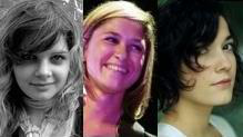 Trois filles dans le vent Chat, Claire Denamur, Luciole