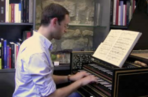 Benjamin Alard au Salon Crébillon