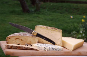 L'AuvergneUn si beau plateau de fromages 
