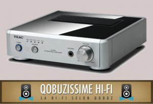Banc d'essai : amplificateur avec DAC intégré TEAC A-H01 en exclusivité Qobuz