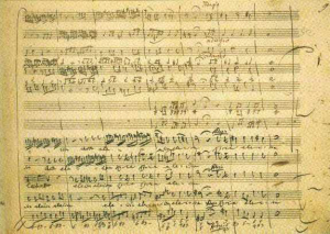 Une partition inédite de… Mozart ?
