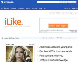 MySpace s’offre iLike