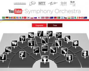 Quatre Français au YouTube Symphony Orchestra