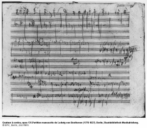 La dernière étude pour piano de Beethoven retrouvée ?