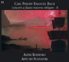 Carl Philipp Emanuel Bach Concertos pour flûte traversière Wq.166, Wq.13, Wq.168