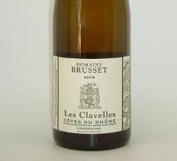 Côtes-du-rhône blanc Les Clavelles 2008