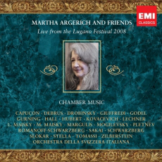 Martha Argerich & Friends Festival de Lugano 2008 : Œuvres de Mozart, Schumann, Saint-Saëns, Chostakovitch, Rachmaninov, Janácek, Dvorák...