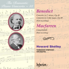 Julius Benedict Concerto pour piano et orchestre en ut mineur op.45 - Concerto pour piano et orchestre en mi bémol majeur op.89 - Walter Macfarren : Concertstück en mi mineur
