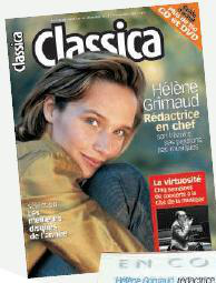 Hélène Grimaud :  « La musique trouve sa véritable transcendance dans le partage » (Classica n°57 - novembre 2003)