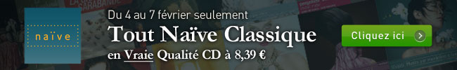 Tout Naive Classique en vraie qualité CD à 8,39€