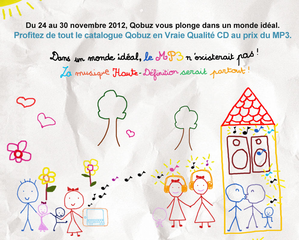 Du 24 au 30 novembre 2012, Qobuz vous plonge dans un monde id&eacute;al.