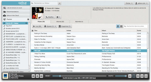 Qobuz Player, pour une &eacute;coute en ligne