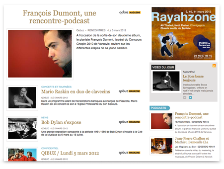 Le magazine de la musique