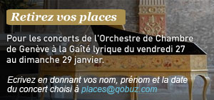 Orchestre de Chambre de Genève à la Gaîté Lyrique