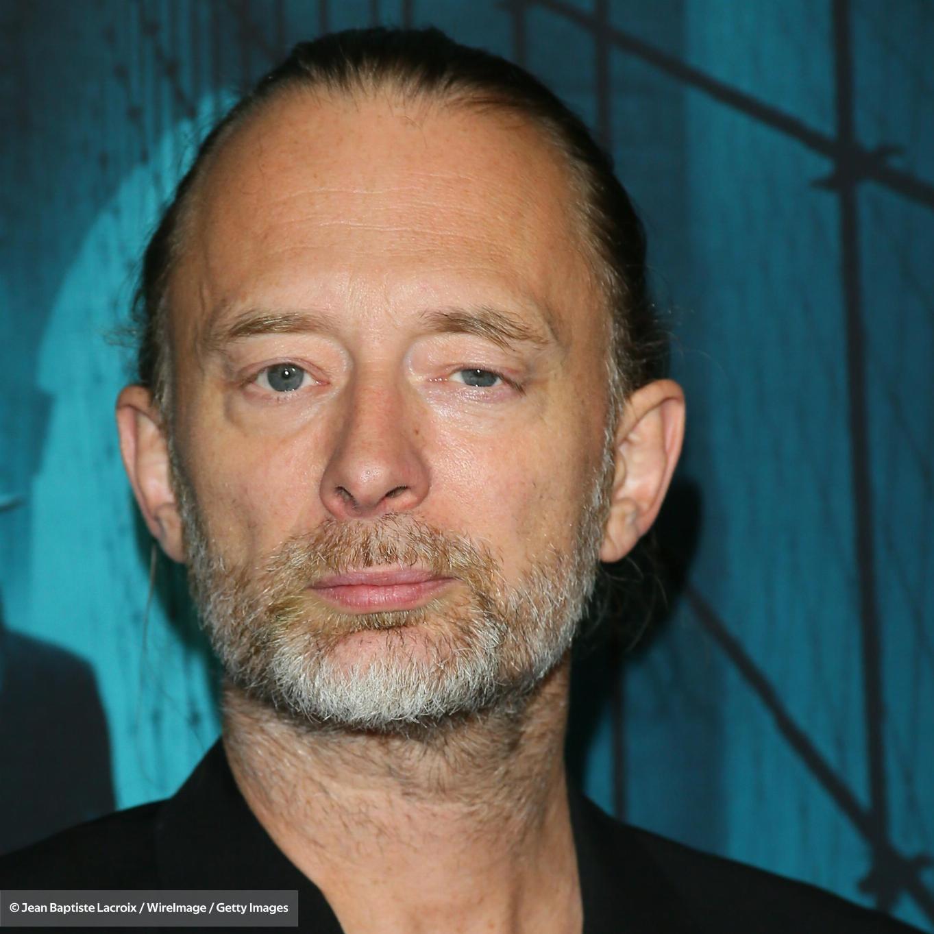 Der 55 Jahre alte 167.5 cm große Thom Yorke im 2024 Foto