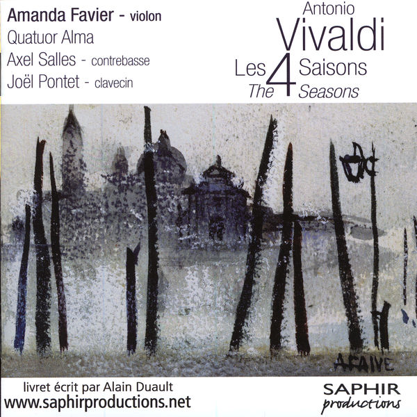 Amanda Favier - Vivaldi : Les 4 Saisons Amanda Favier - Vivaldi : Les 4 Saisons