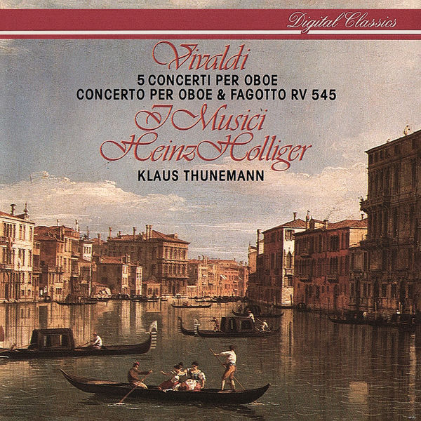 Heinz Holliger|Vivaldi: 6 Concertos for Oboe & Strings