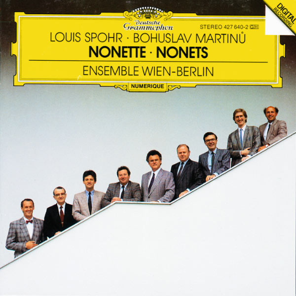 Wolfgang Schulz|Spohr: Nonetto In F Major, Op. 31 / Martinu: Nonetto (1959) Wolfgang Schulz|Spohr: Nonetto In F Major, Op. 31 / Martinu: Nonetto (1959)