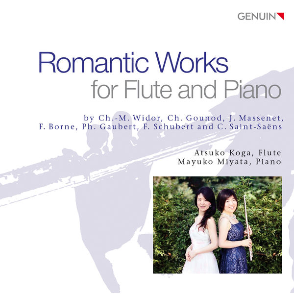 Atsuko Koga|Romantic Works for Flute and Piano (Widor, Gounod, Massenet, Schubert...)