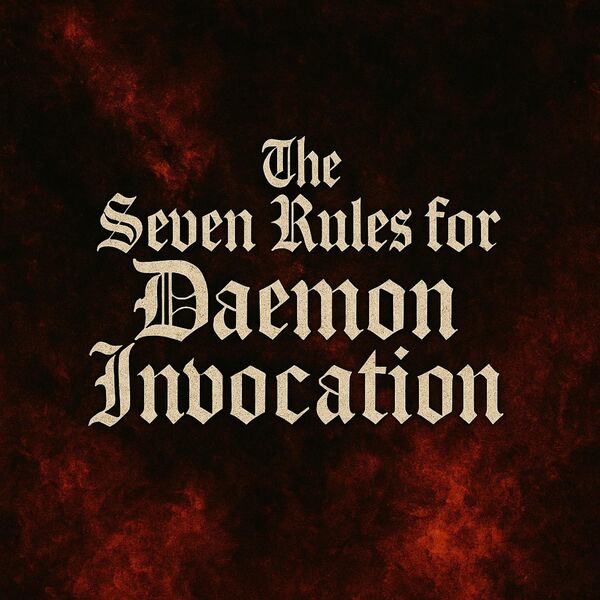 The 7 Rules for Demon Invocation, Ars Goetia Ritual Enn Invocation ...