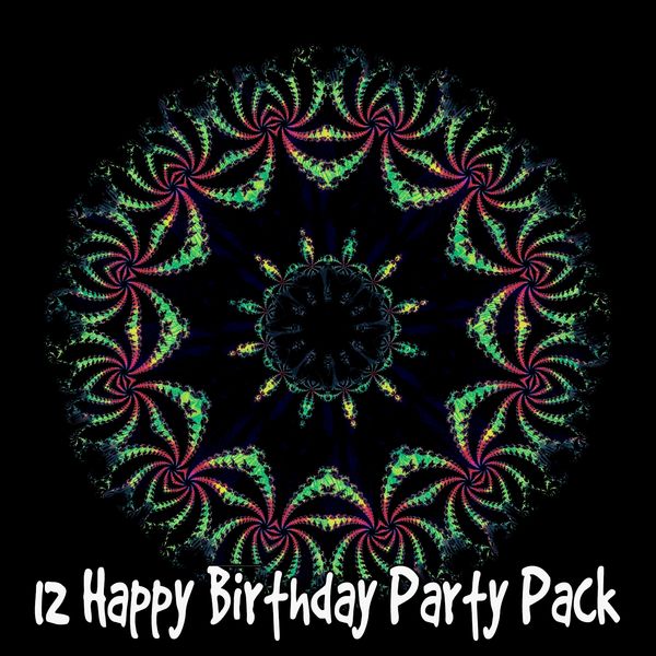 Happy Birthday - 12 Happy Birthday Party Pack Happy Birthday - 12 Happy Birthday Party Pack