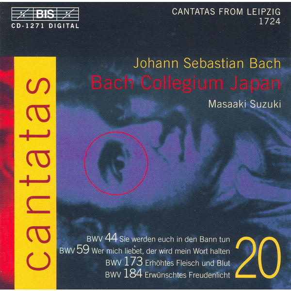Yukari Nonoshita - BACH, J.S.: Cantatas, Vol. 20 (Suzuki) - BWV 44, 59, 173, 184 Yukari Nonoshita - BACH, J.S.: Cantatas, Vol. 20 (Suzuki) - BWV 44, 59, 173, 184