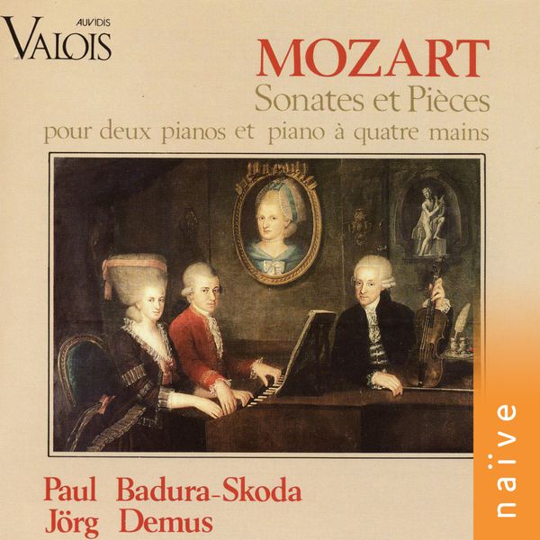 パウル・バドゥラ=スコダ|Mozart: Sonates et pièces pour deux pianos et piano à quatre mains (Pianos de concert modèle 290 Impérial Bösendorfer)