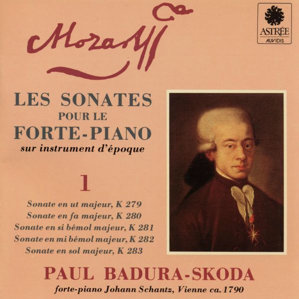 Paul Badura-Skoda|Mozart: Les sonates pour le forte-piano sur instrument d'époque, Vol. 1