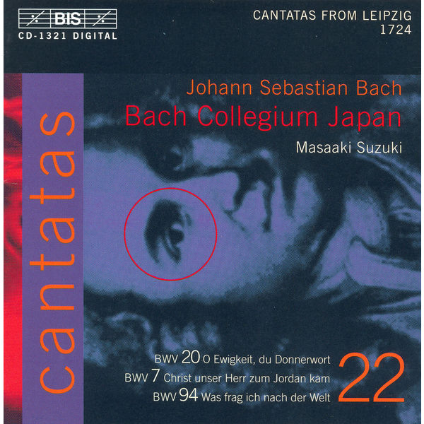 Robin Blaze - BACH, J.S.: Cantatas, Vol. 22 (Suzuki) - BWV 7, 20, 94 Robin Blaze - BACH, J.S.: Cantatas, Vol. 22 (Suzuki) - BWV 7, 20, 94