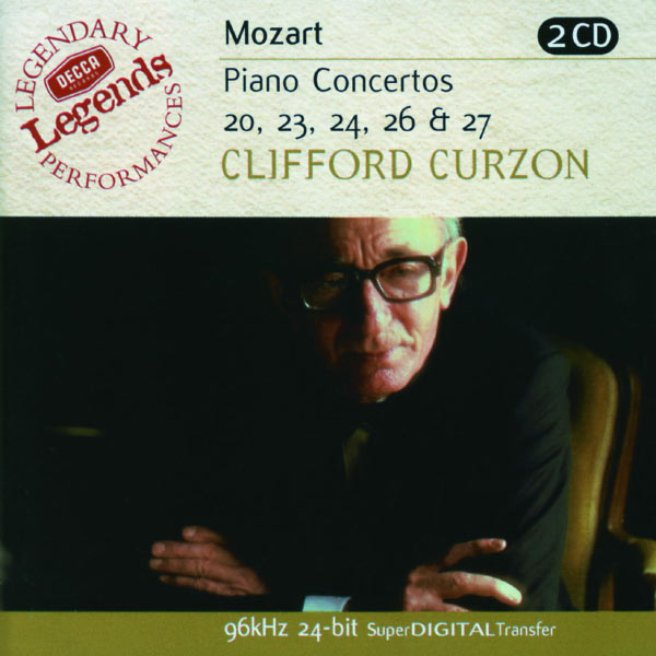 Clifford Curzon|Mozart: Piano Concertos Nos.20,23,24,26 & 27