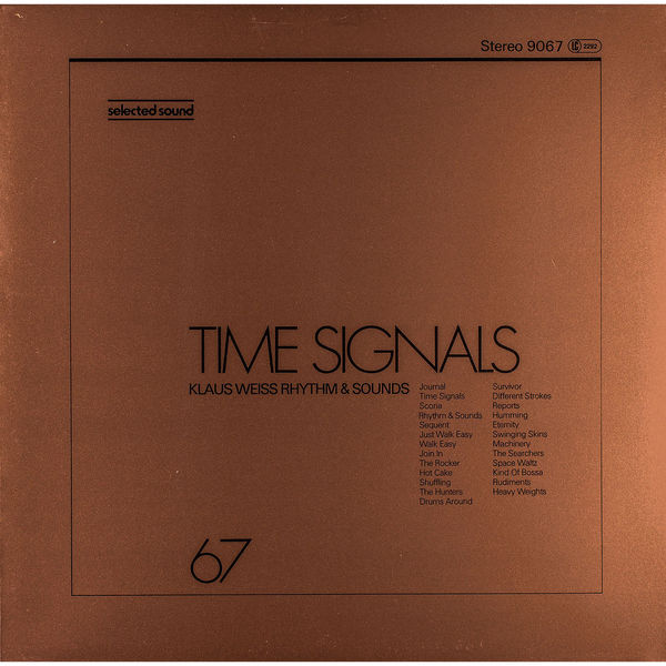 Klaus Weiss|Time Signals Klaus Weiss|Time Signals