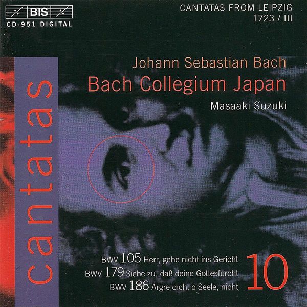 Miah Persson - BACH, J.S.: Cantatas, Vol. 10 (Suzuki) - BWV 105, 179, 186 Miah Persson - BACH, J.S.: Cantatas, Vol. 10 (Suzuki) - BWV 105, 179, 186