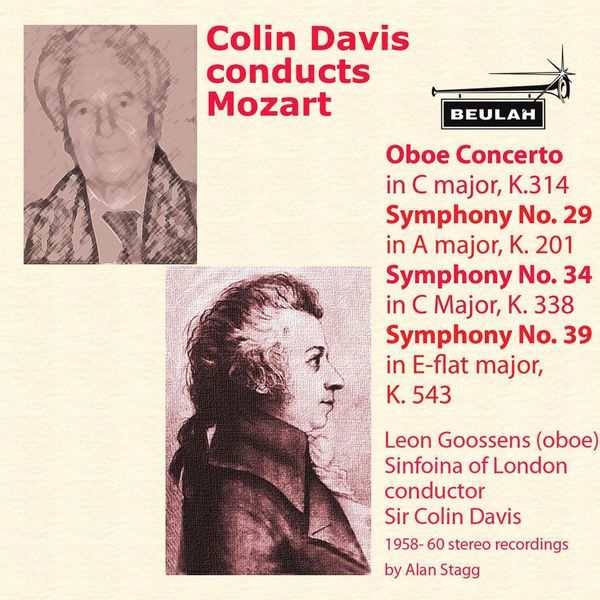Sinfonia Of London - Colin Davis Conducts Mozart Sinfonia Of London - Colin Davis Conducts Mozart