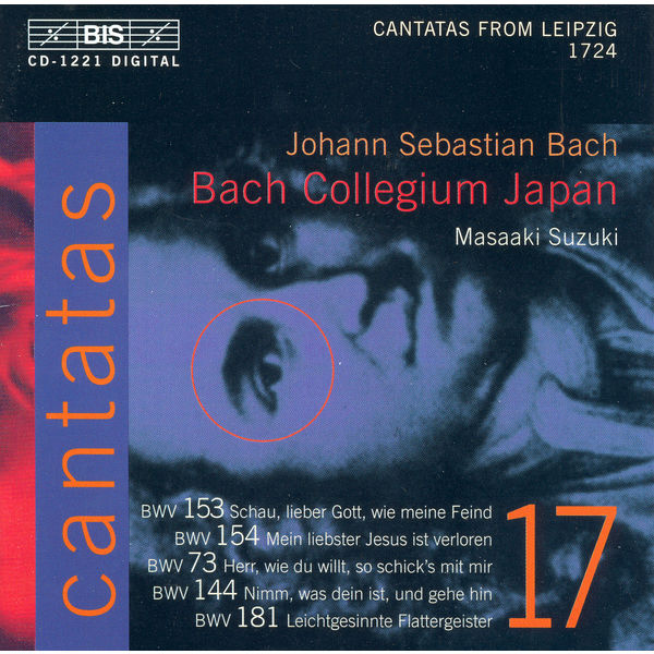 Robin Blaze - BACH, J.S.: Cantatas, Vol. 17 (Suzuki) - BWV 73, 144, 153, 154, 181 Robin Blaze - BACH, J.S.: Cantatas, Vol. 17 (Suzuki) - BWV 73, 144, 153, 154, 181
