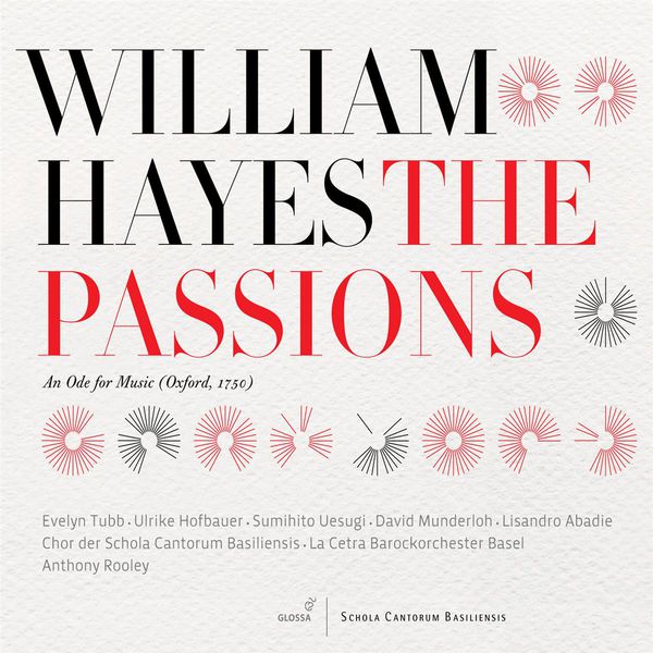 Anthony Rooley - William Hayes : The Passions Anthony Rooley - William Hayes : The Passions