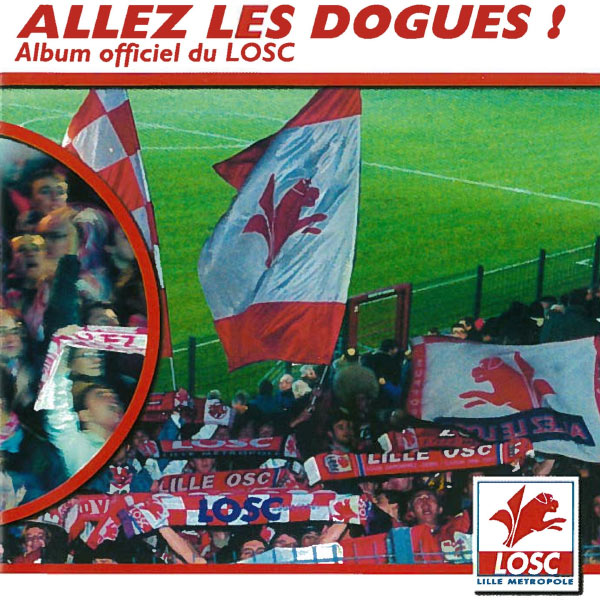 Écharpe De Football De L'Équipe Française Lille Allez Les