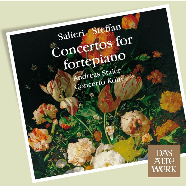 Andreas Staier|Salieri & Steffan : Concertos for Fortepiano (DAW 50) Andreas Staier|Salieri & Steffan : Concertos for Fortepiano (DAW 50)