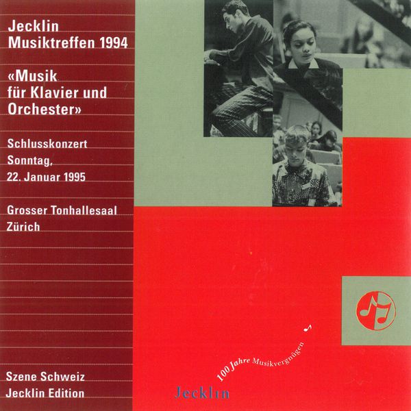 Francesco Piemontesi - Jecklin Musiktreffen 1994 Francesco Piemontesi - Jecklin Musiktreffen 1994