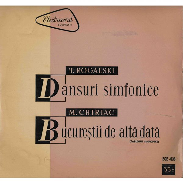 Theodor Rogalski - Dansuri simfonice Theodor Rogalski - Dansuri simfonice