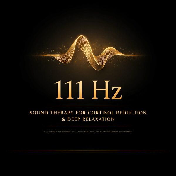 111 Hz - Sound Therapy for Cortisol Reduction & Deep Relaxation (Sound ...