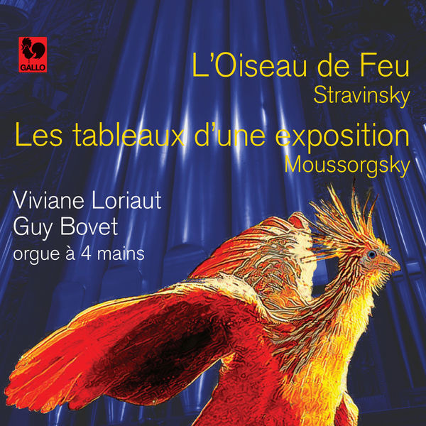 Guy Bovet|Stravinsky: L'oiseau de feu - Mussorgsky: Les tableaux d'une exposition (Arr. for Organ 4 Hands)