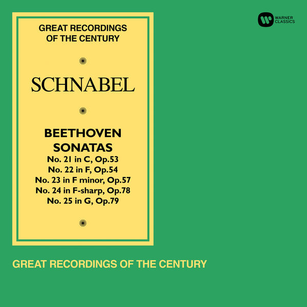 Artur Schnabel|Beethoven: Piano Sonatas Nos 21 - 25