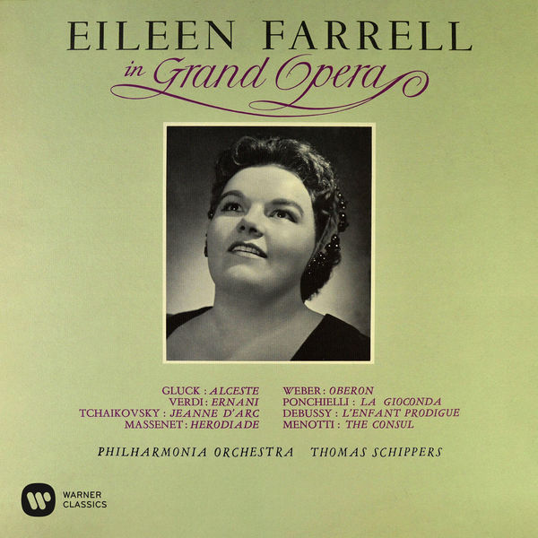 Eileen Farrell|Eileen Farrell in Grand Opera Eileen Farrell|Eileen Farrell in Grand Opera